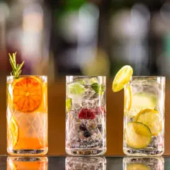 Cinco gin tonics refrescantes con frutas y hierbas. Aprende como hacer un buen gin tonic con estas ideas.