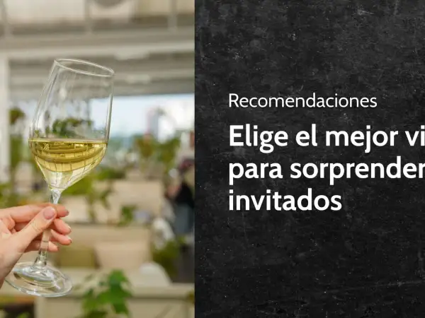 Copa de vino blanco, ideal para descubrir diferentes tipos de vino blanco y sorprender a tus invitados.